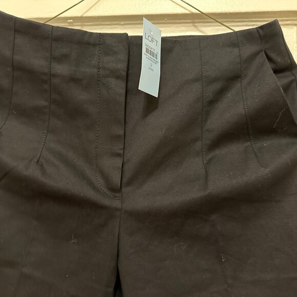 NWT - LOFT Black Tailored Pants – Size 2 - Picture 8 of 11
